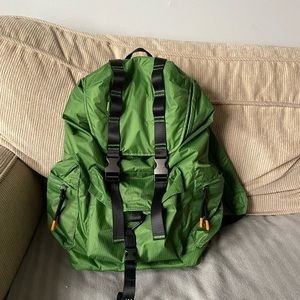 Green water resistant Esprit backpack